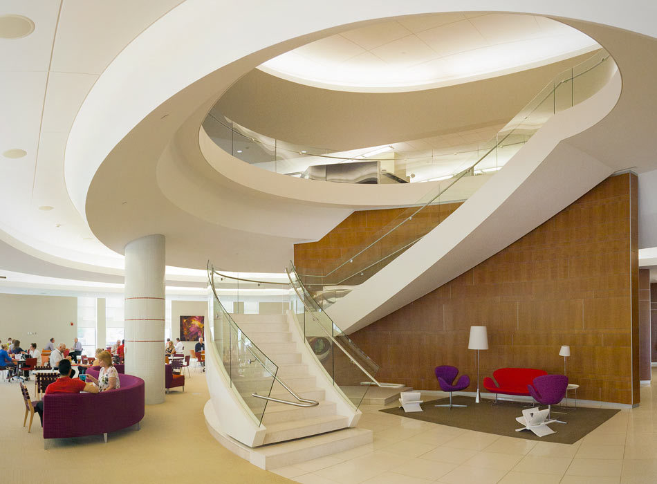 Assurity Center Interior Shot Winding Staircase