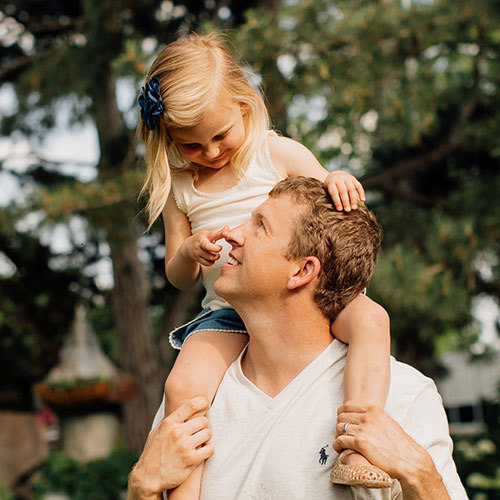 Ryan from IT with his daughter