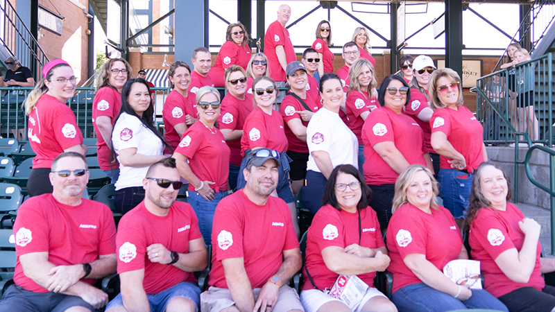 Assurity associates at Best Places to Work ceremony